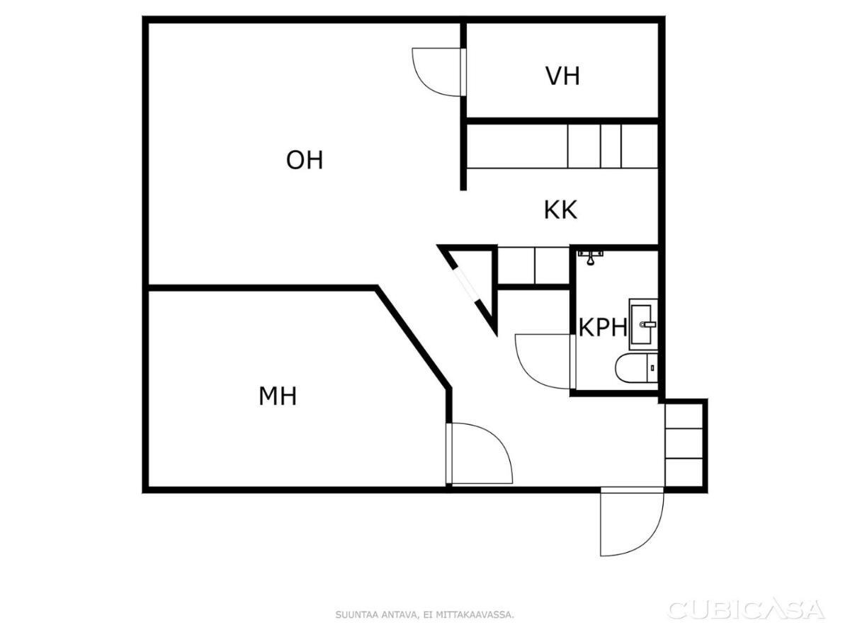 City Apartment Haapaniemenkatu Куопіо Екстер'єр фото